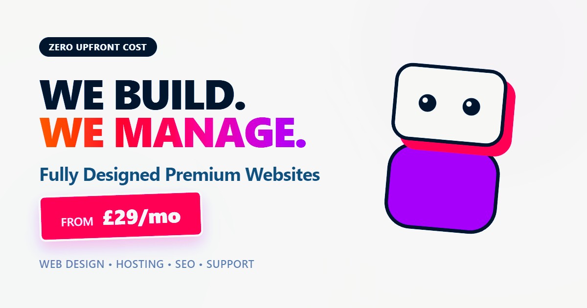 Pay Monthly Websites