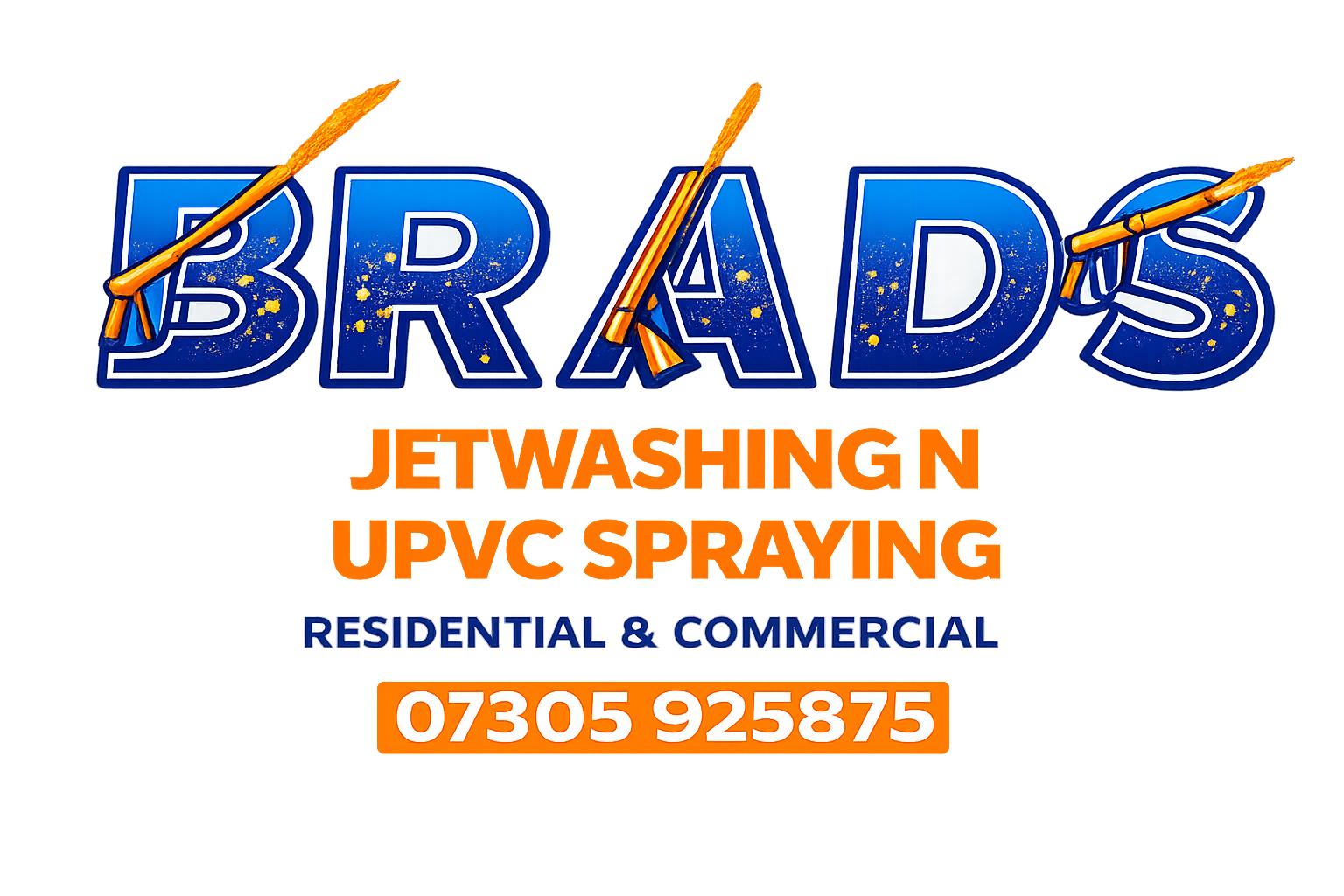 Brads Jetwashing N upvc spraying 